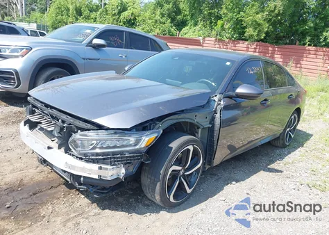 2019 Honda Accord Sport 2.0T z USA, uszkodzony, nr VIN 1HGCV2F35KA011702